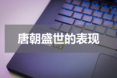 唐朝盛世的表现