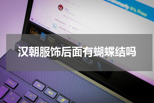 汉朝服饰后面有蝴蝶结吗