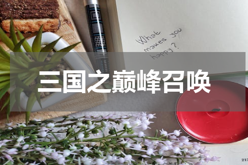 三国之巅峰召唤
