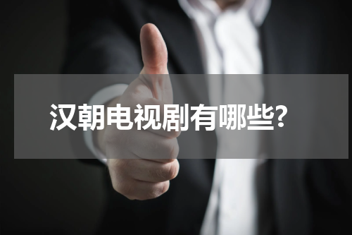 汉朝电视剧有哪些?