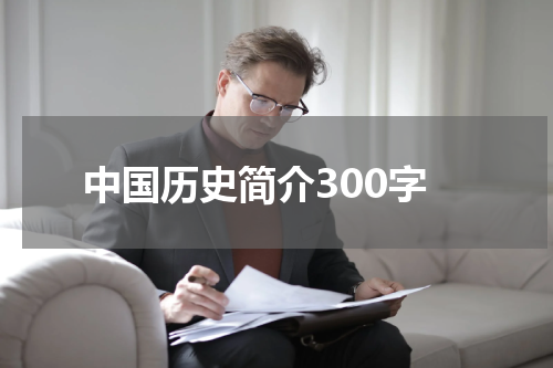 中国历史简介300字