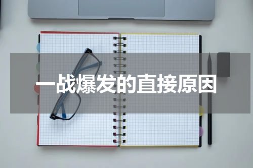 一战爆发的直接原因