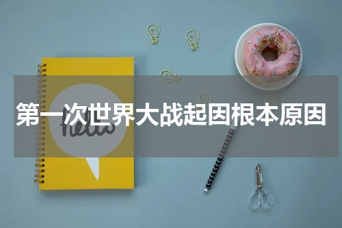 第一次世界大战起因根本原因