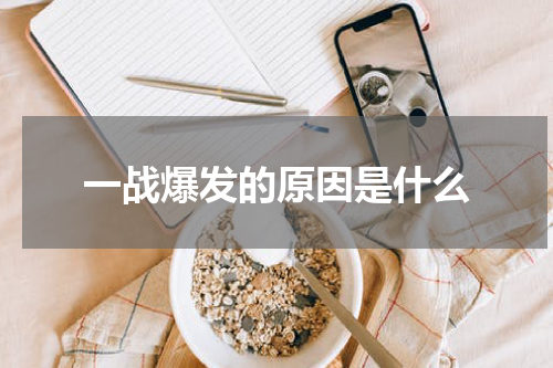 一战爆发的原因是什么