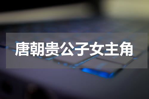 唐朝贵公子女主角