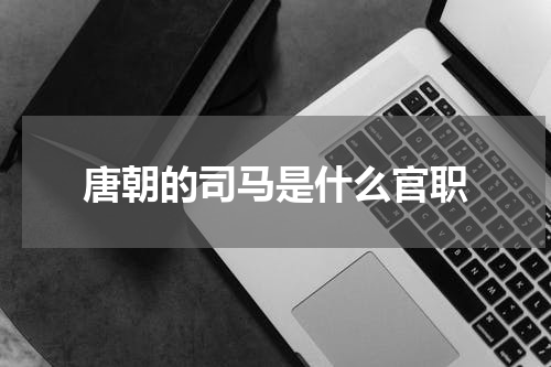 唐朝的司马是什么官职