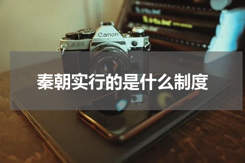 秦朝实行的是什么制度