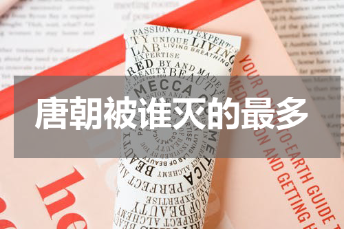 唐朝被谁灭的最多