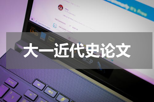 大一近代史论文