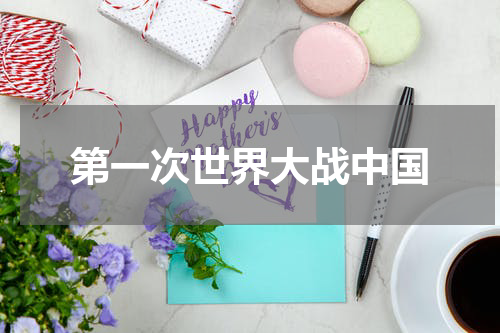 第一次世界大战中国