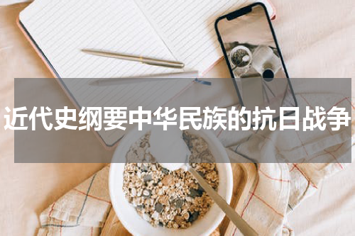 近代史纲要中华民族的抗日战争