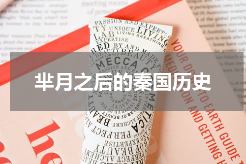 芈月之后的秦国历史