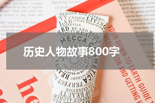 历史人物故事800字