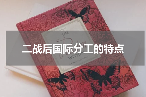 二战后国际分工的特点