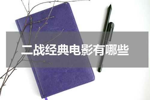 二战经典电影有哪些