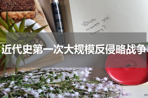 近代史第一次大规模反侵略战争