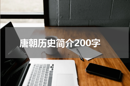 唐朝历史简介200字
