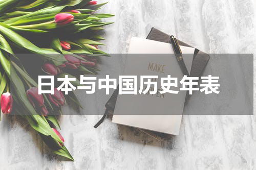 日本与中国历史年表