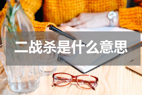 二战杀是什么意思