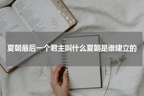 夏朝最后一个君主叫什么夏朝是谁建立的
