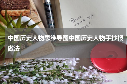 中国历史人物思维导图中国历史人物手抄报做法