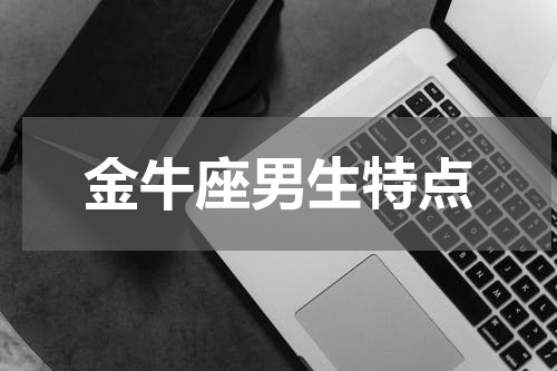 金牛座男生特点