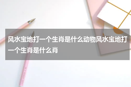 风水宝地打一个生肖是什么动物风水宝地打一个生肖是什么肖