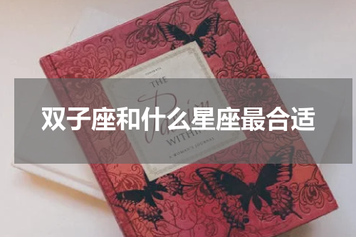 双子座和什么星座最合适