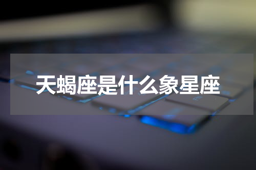 天蝎座是什么象星座