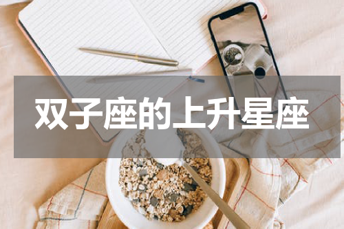 双子座的上升星座