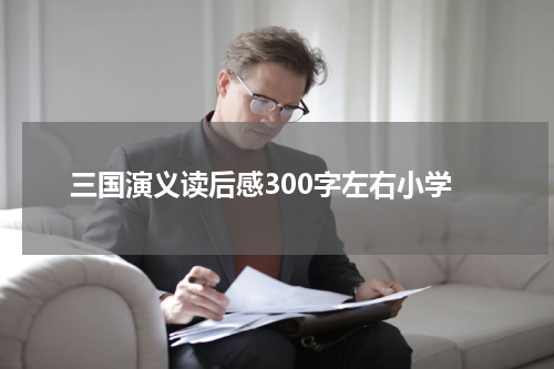 三国演义读后感300字左右小学