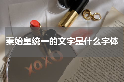 秦始皇统一的文字是什么字体