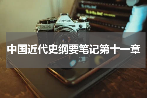 中国近代史纲要笔记第十一章