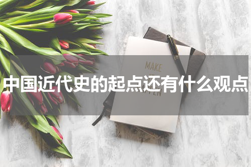 中国近代史的起点还有什么观点