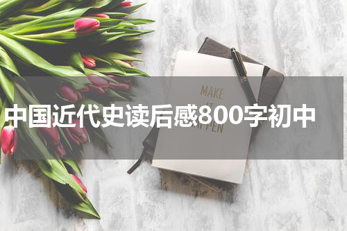 中国近代史读后感800字初中