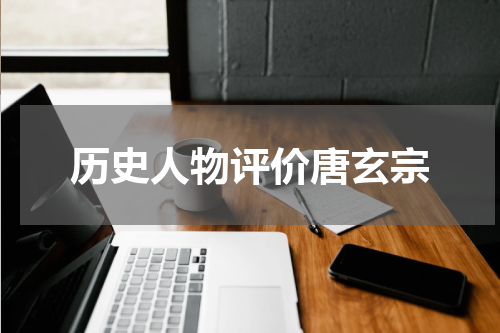 历史人物评价唐玄宗