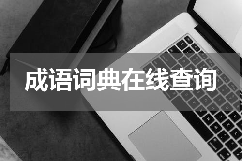 成语词典在线查询