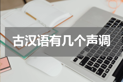 古汉语有几个声调