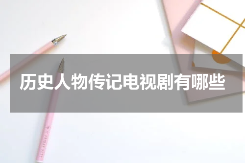 历史人物传记电视剧有哪些