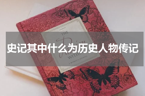 史记其中什么为历史人物传记