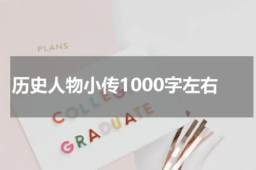 历史人物小传1000字左右