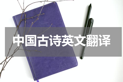 中国古诗英文翻译