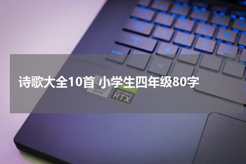 诗歌大全10首 小学生四年级80字