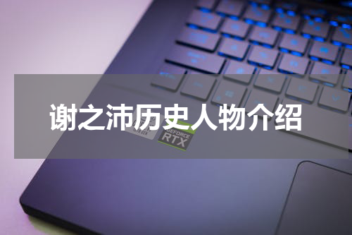 谢之沛历史人物介绍