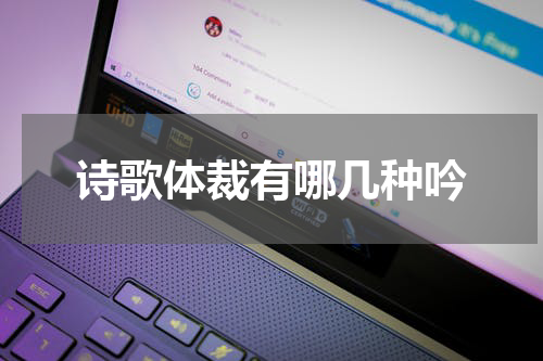 诗歌体裁有哪几种吟