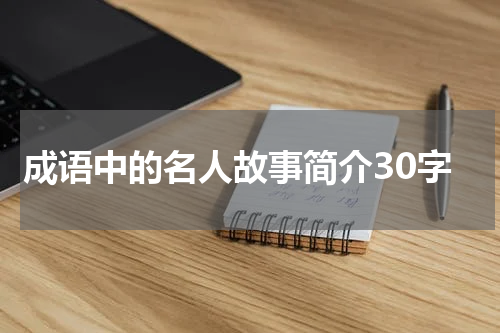 成语中的名人故事简介30字