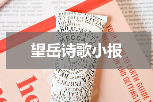望岳诗歌小报