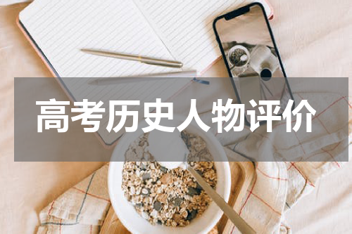 高考历史人物评价