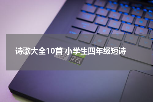 诗歌大全10首 小学生四年级短诗