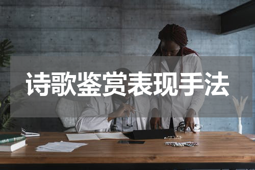 诗歌鉴赏表现手法